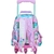 Chimola Mochila Carro 14 Pulgadas Little Panda Bt59 Color Multicolor Diseño de la tela Estampado - comprar online