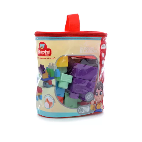 Bloques Blandos De Construccion Soft 30pcs Phi Phi Toys