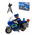 Figura Policía De Transito Con Moto Power Planet Ql888-55A