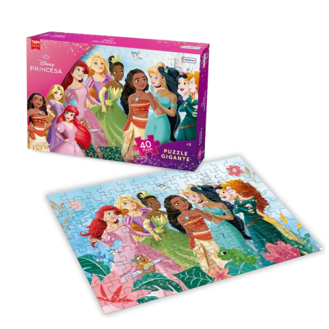 Puzzle Gigante De 40 Piezas Disney Princesas