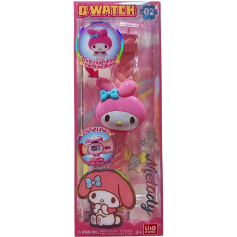Reloj Infantil My Melody Pulsera Rosa Sanrio - comprar online