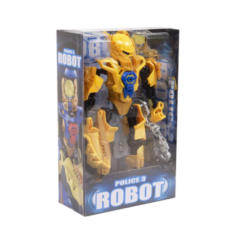 Police 3 Muñeco Robot Articulado Fd92018-26 en internet