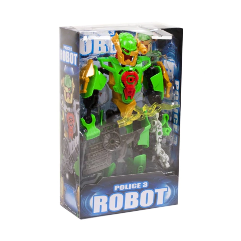 Imagen de Police 3 Muñeco Robot Articulado Fd92018-26