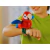 Peluche Pulsera Loro Rojo Interactivo Recargable Usb - Jugueterias Santa Claus