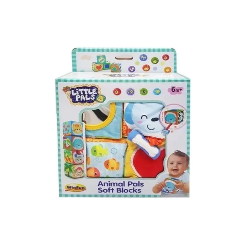 Bloques Soft Animales Numeros Winfun