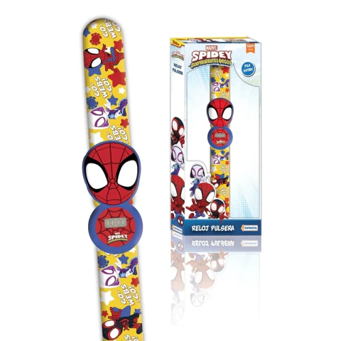 Reloj Pulsera 3d Spidey Infantil Con Pila Extra Tapimovil - comprar online