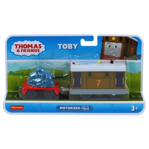 Thomas And Friends Modelo Toby Motorizado Fisher Price Color Café - comprar online