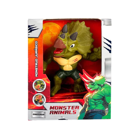 Juguete Muñeco Tiburon Dinosaurio 15cm Articulado Monster - Jugueterias Santa Claus