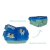 Lunchera Con Divisiones Infantil Vianda Escolar Bluey Color Azul - comprar online