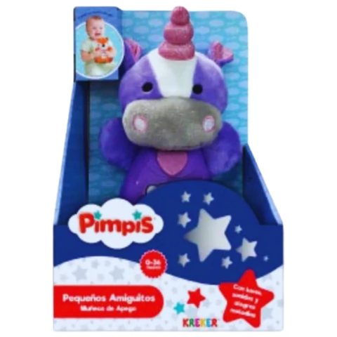 Peluche De Apego Musical Pequeños Amiguitos Kreker