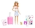 Barbie Muñeca Viajera Con Accesorios Y Mascota Mattel en internet