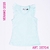 Musculosa con volados de morley - comprar online