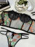 Corset Tatá Preto com Laranja e Verde - Alça Removível - comprar online