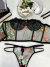Corset Tatá Preto com Laranja e Verde - Alça Removível na internet