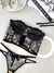 Corset Tatá Preto com Azul e Dourado - Alça Removível na internet