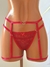 Cinta Liga Argola Coração Vermelho - comprar online