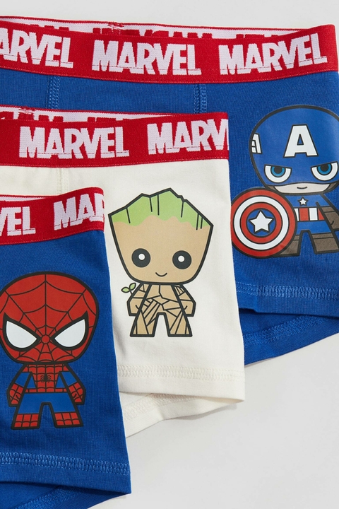 Pack x 5 Boxer H&M marvel
