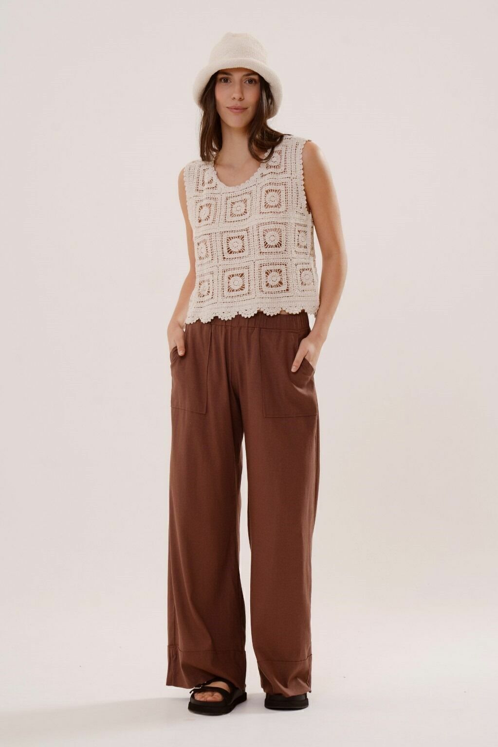 Pantalón Amalfitana de lino - comprar online