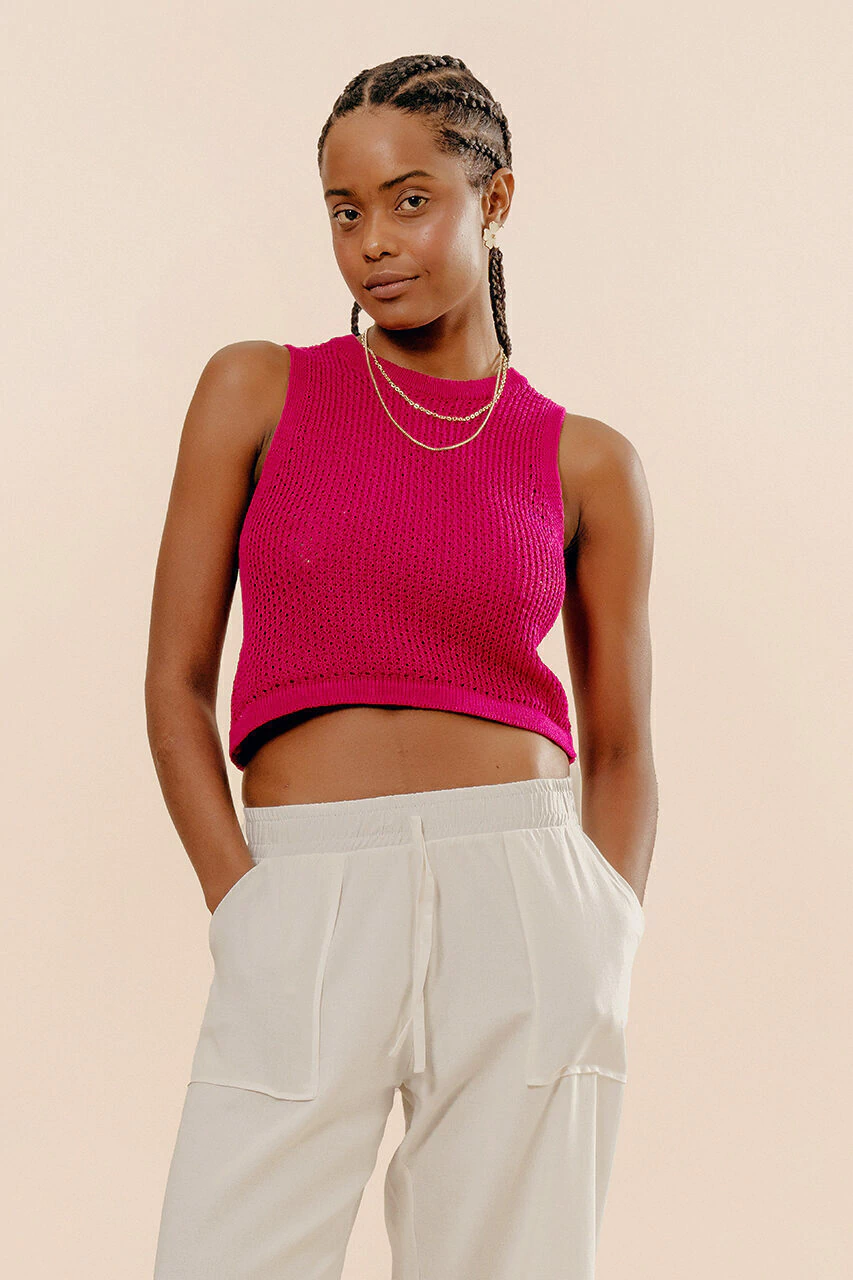 Musculosa Arrocina tejido en internet