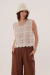 Musculosa Belvedere crochet - comprar online