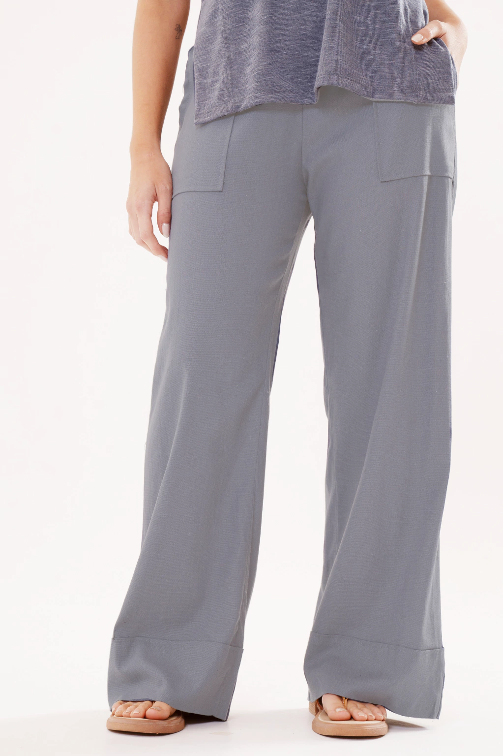 Pantalón Amalfitana de lino - comprar online