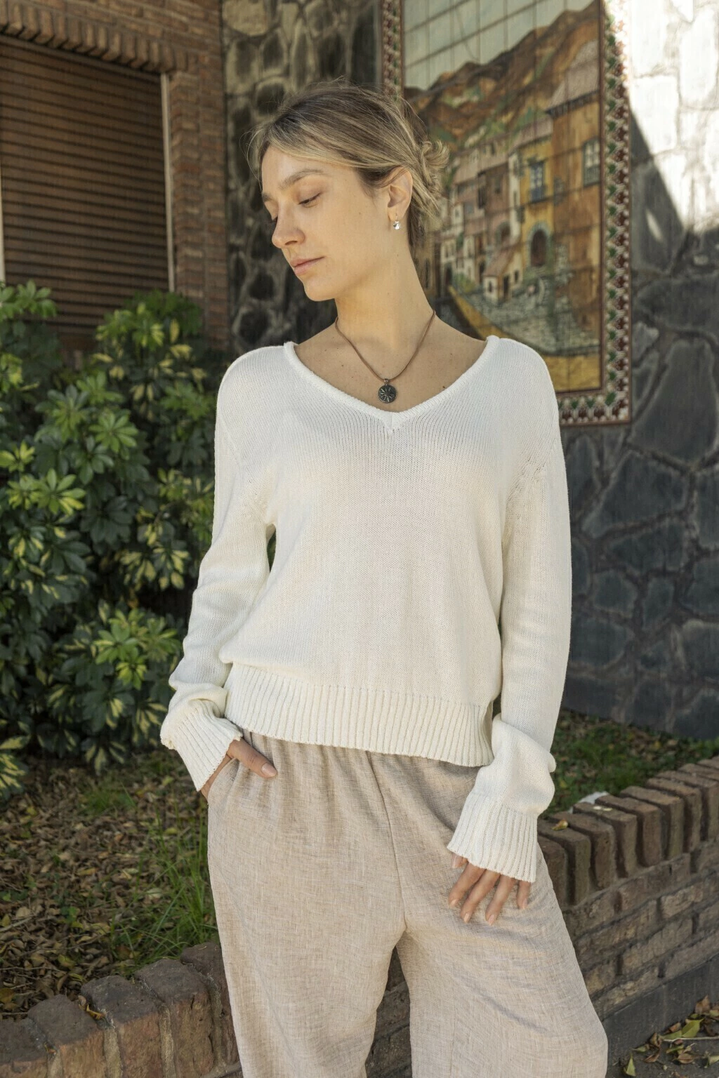 Sweater Maiori tejido - comprar online