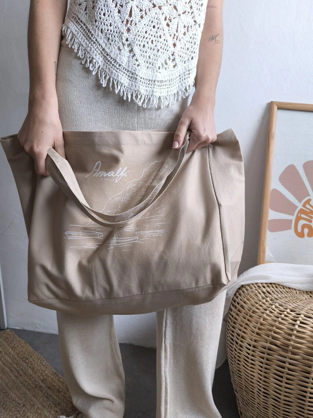 Bolso Cartiere de gabardina