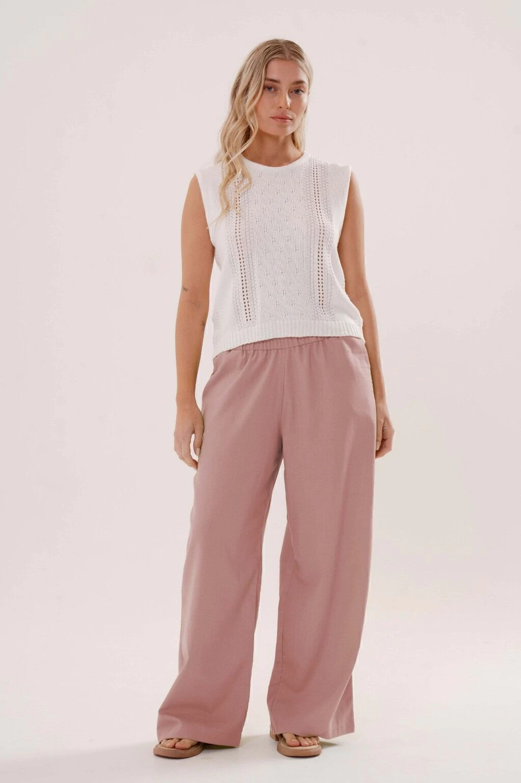 Pantalón Girasole de lino