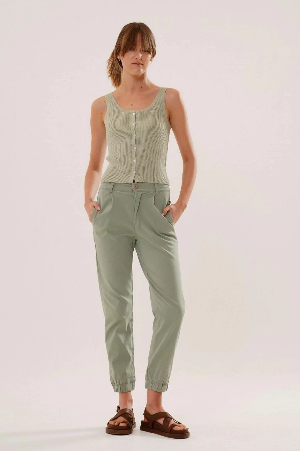 Pantalon Caliza de bengalina