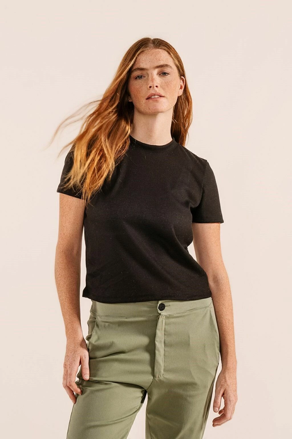 Remera de waffle Cica