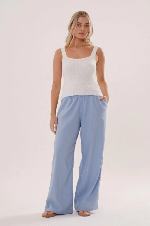 Pantalón Girasole de lino