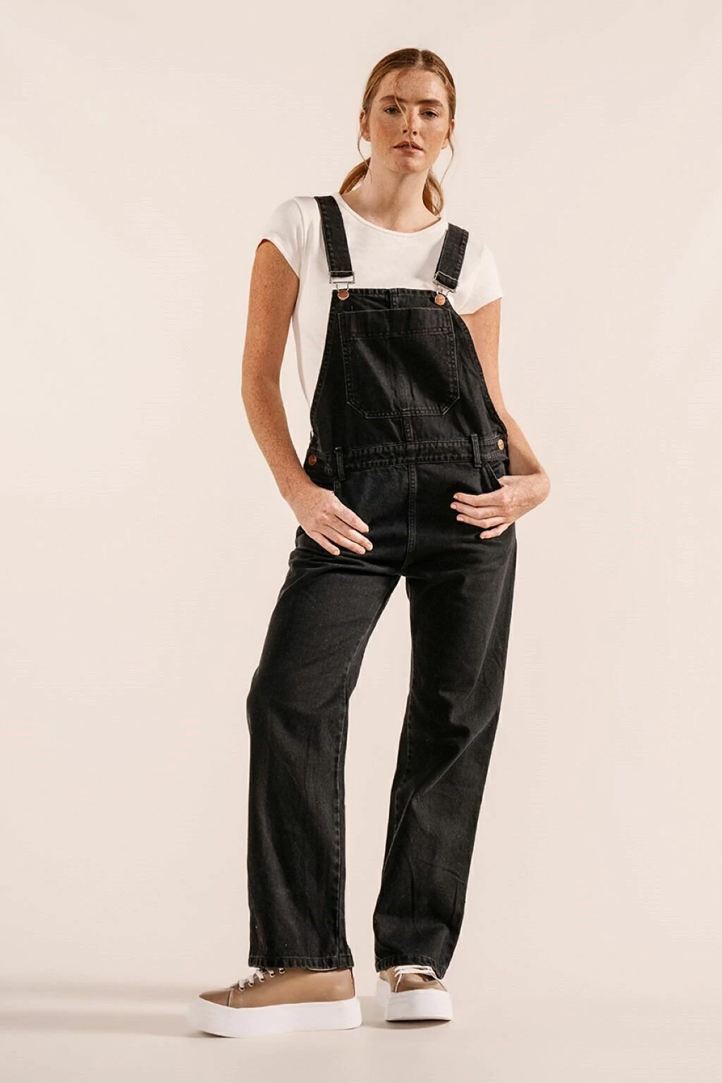 Jardinero de jean rígido Madreselva - comprar online