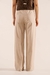 Pantalón Quirquiña de gabardina de algodón con spandex