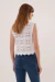Musculosa Belvedere crochet - tienda online