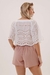 Blusa Anemone de broderie
