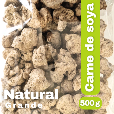CARNE DE SOYA NATURAL/CARAMELO GRANDE 500 G - comprar en línea
