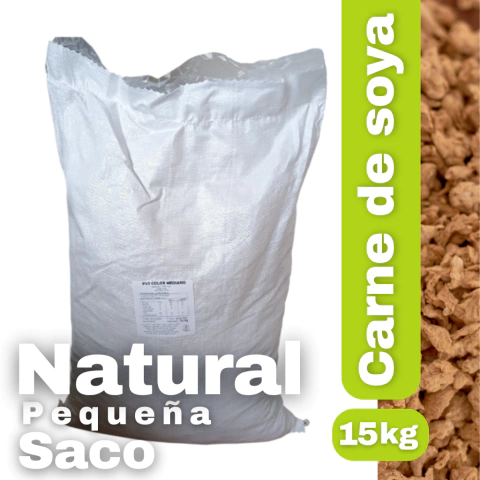 CARNE DE SOYA NATURAL/CARAMELO FINA SACO 15 KG - comprar en línea