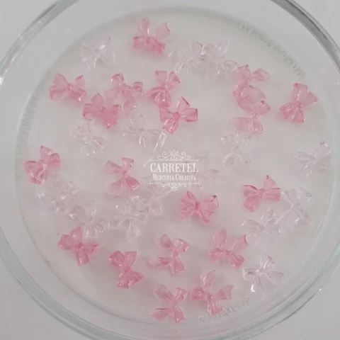 Aplique Acrilico Moño x 5un. - comprar online