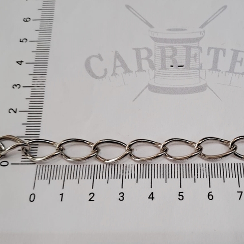Cadena de Metal x 1mt. (Eslabon 8mm.)