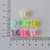 Cuenta Mariposa Colores Pasteles - comprar online