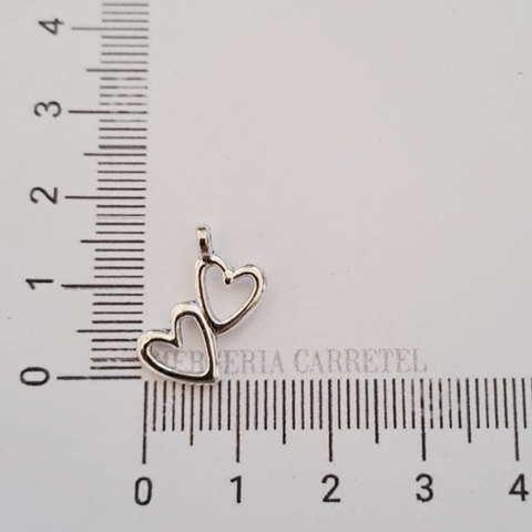 Dije Corazón Doble