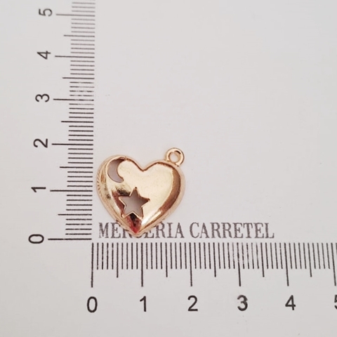 Dije Corazón Dorado - comprar online