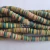 Tira de Fimo Multicolor Verdes 6mm - 40cm. - comprar online