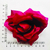 Flor de tela Grande - bordó - por 1 unidad - comprar online