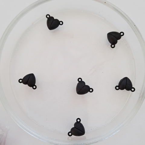 Dije Corazon Iman Negro 8mm - comprar online