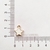 Dije Esmaltado Estrella Blanca - Dorado - comprar online