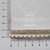 Galón de Nobuk Blanco con Strass y Tacha - 11 mm - x 30cm. - comprar online