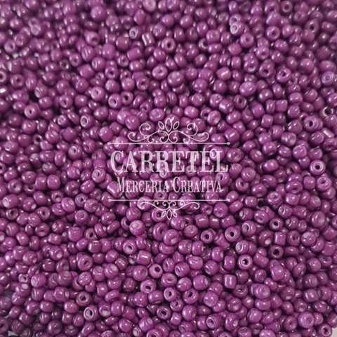 Mostacilla de Vidrio 2mm x 10 grs. - Violeta (230) - comprar online