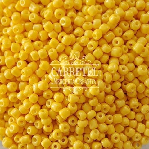 Mostacillón de Vidrio 4mm - Amarillo (159)