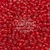 Mostacillón de Vidrio 4mm - Rojo Transparente (165) - comprar online